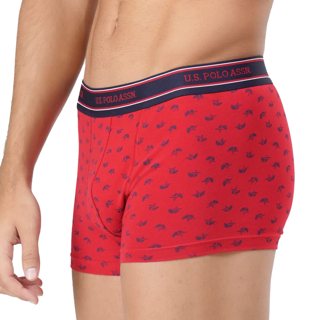 U.S. POLO ASSN. All Over Print Ribbed Jersey I616 Trunks - Pack Of 1