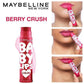 Maybelline New York Lip Balm, With SPF, Moisturises and Protects from the Sun, Pink Lolita & Baby Lips Cherry Kiss, Baby Lips, Berry Crush, 4g