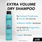 Schwarzkopf Professional Got2b Extra Volume Dry Shampoo 200ml