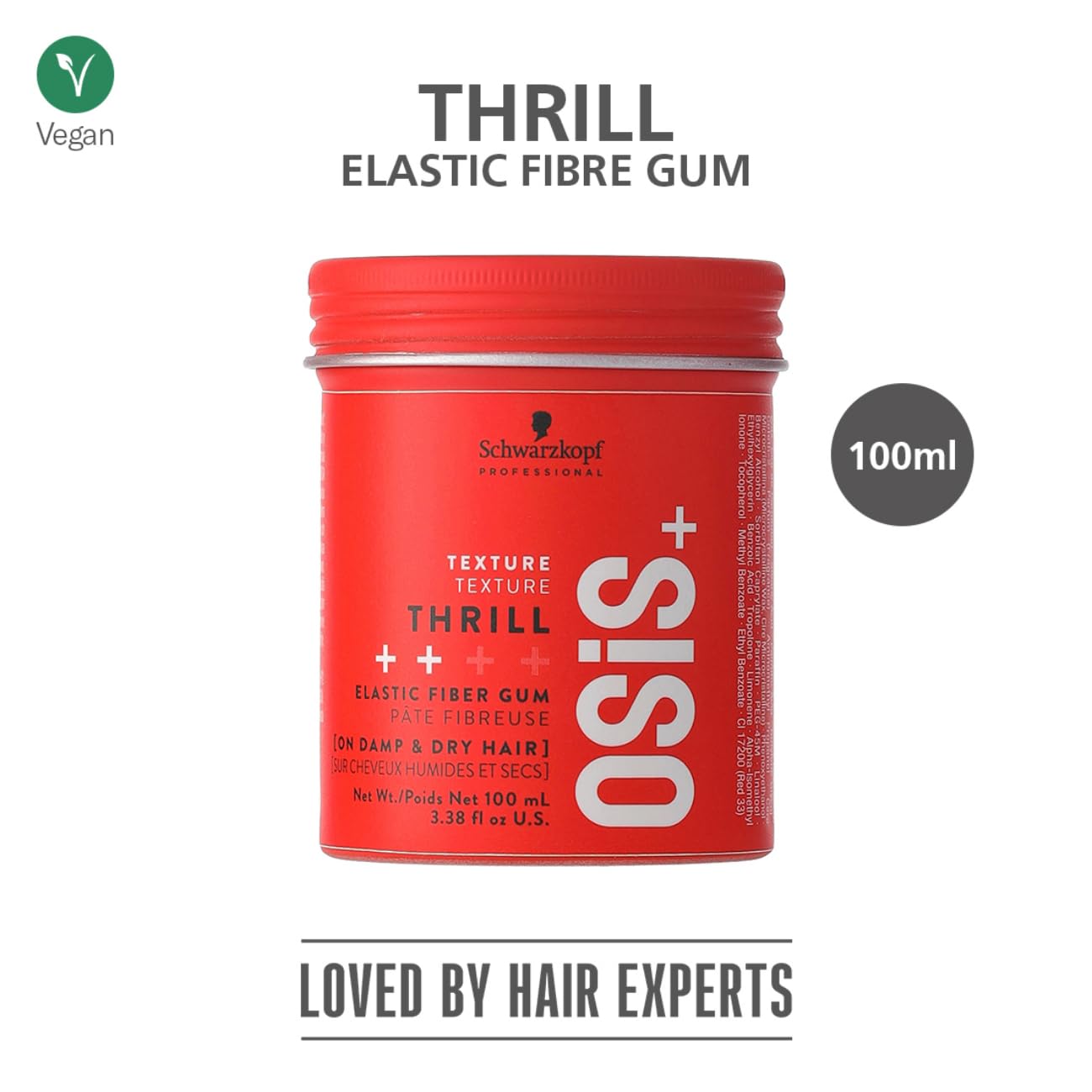 Schwarzkopf Professional OSIS+ Thrill Elastic Fiber Gum 100ml
