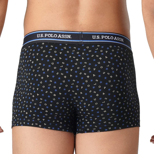 U.S. POLO ASSN. All Over Print Ribbed Jersey I616 Trunks - Pack Of 1