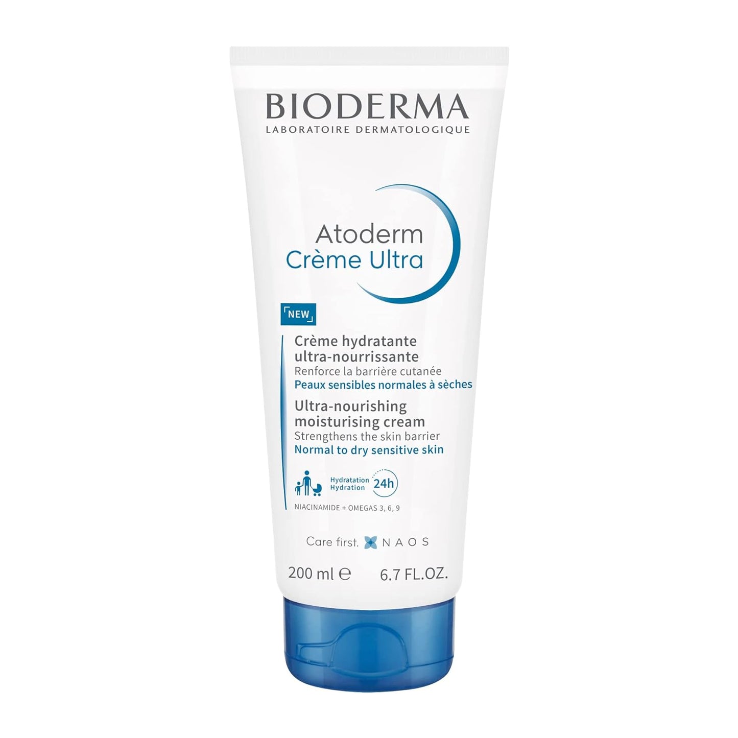 Bioderma Atoderm Creme Ultra-Nourishing - Moisturizer For Normal To Sensitive Dry Skin, 200ml