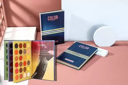 Beauty Glazed Color book Shades Pressed Powder Eye Shadow Palette 129.6G