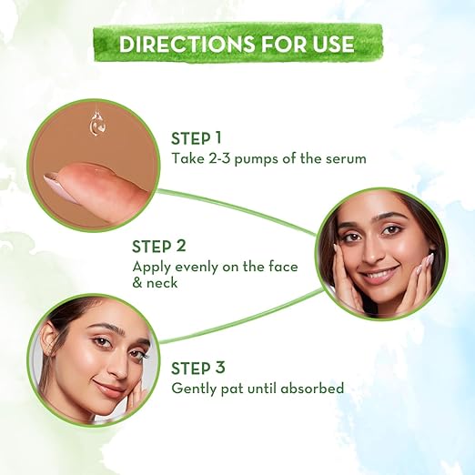 Mamaearth Rice Water Dewy Active Serum with 10% Niacinamide, Rice Water & Hyaluronic Acid For Glass Skin | Gives Dewy Finish |Brightens Skin|Suits All Skin Types 50 ml