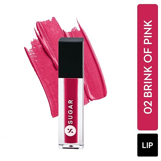 SUGAR Smudge Me Not Mini Matte Liquid Lipstick | Lasts Upto 12 hrs | Transferproof & Waterproof 4.5ml
