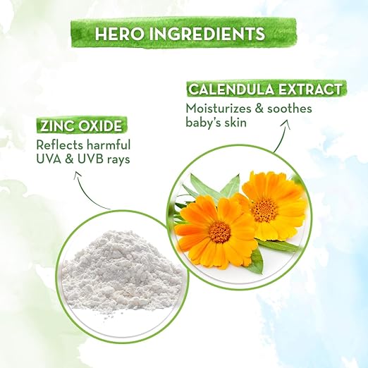 Mamaearth Baby Rich Moisturizing Ultra Light Sunscreen-50g SPF 50 & PA++++|Water Resistant|Lightweight & Moisturizing|Suits all Skin Type|Safe For Babies|Dermatological Tested|Hydrating Sun Protection