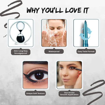 Faces Canada Ultime Pro Twist Eye Kajal Liner 0.35gm