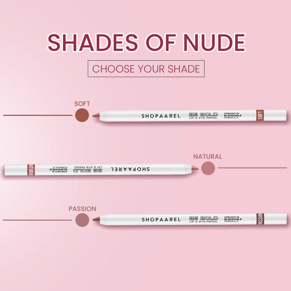 Shopaarel Be Bold Lip & Eye Pencil