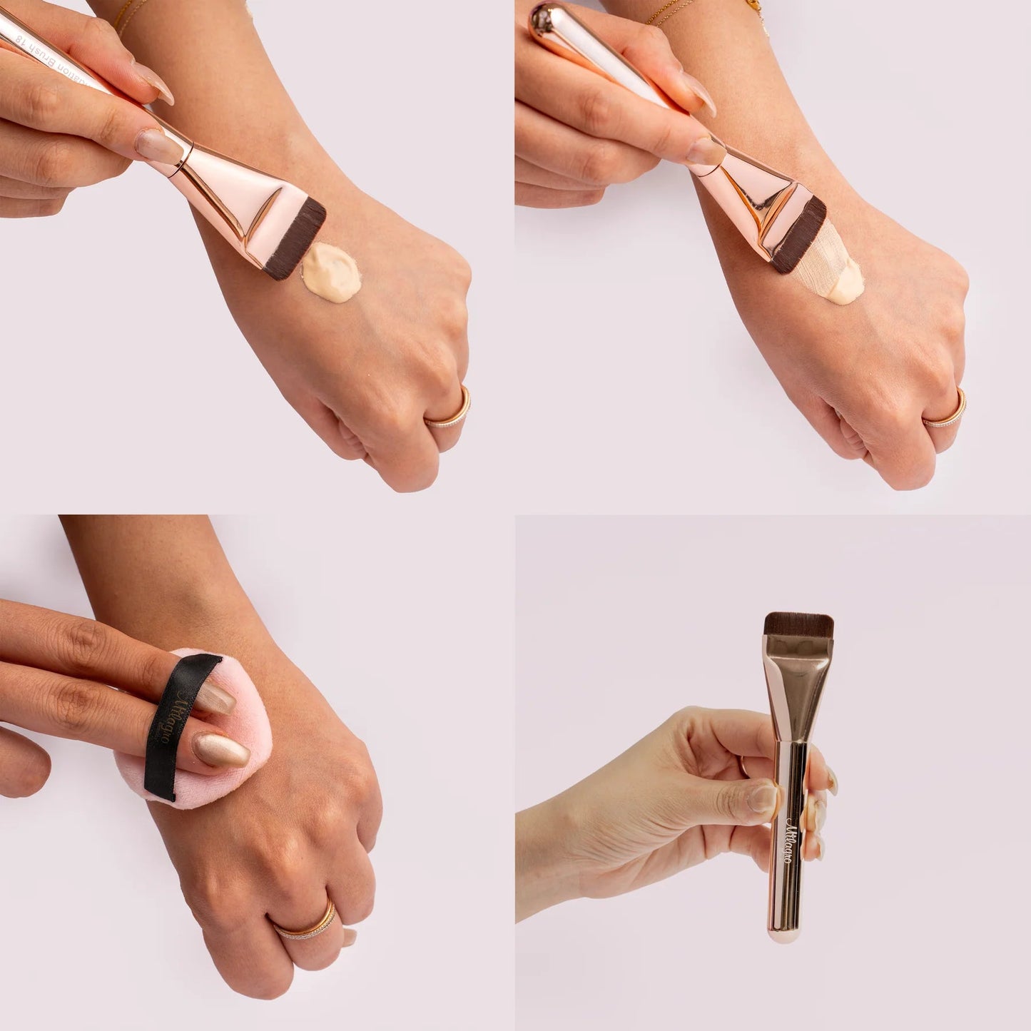 Milagro Beauty Glass Skin Foundation Brush