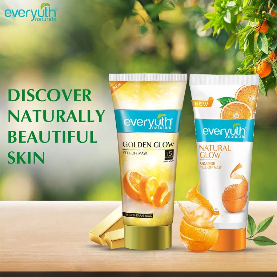 Everyuth Naturals Golden Glow Peel Off Mask 100gm