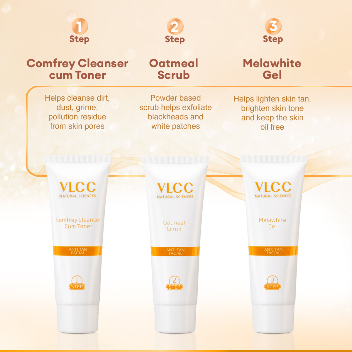 VLCC Anti Tan Single Facial Kit 60g