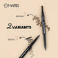 MARS Micro Precision Brow Pencil with spoolie | Retractable & Easy Glide | Long Lasting & Natural Finish | 0.4 g