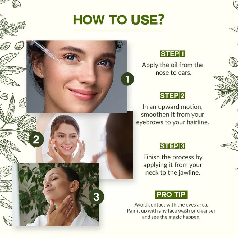 COLORBAR Vita Hemp + Vitamin c Restoring & Balancing Face Oil 20ml