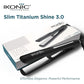 Ikonic Hair Straightener - Slim Titanium Shine 3.0