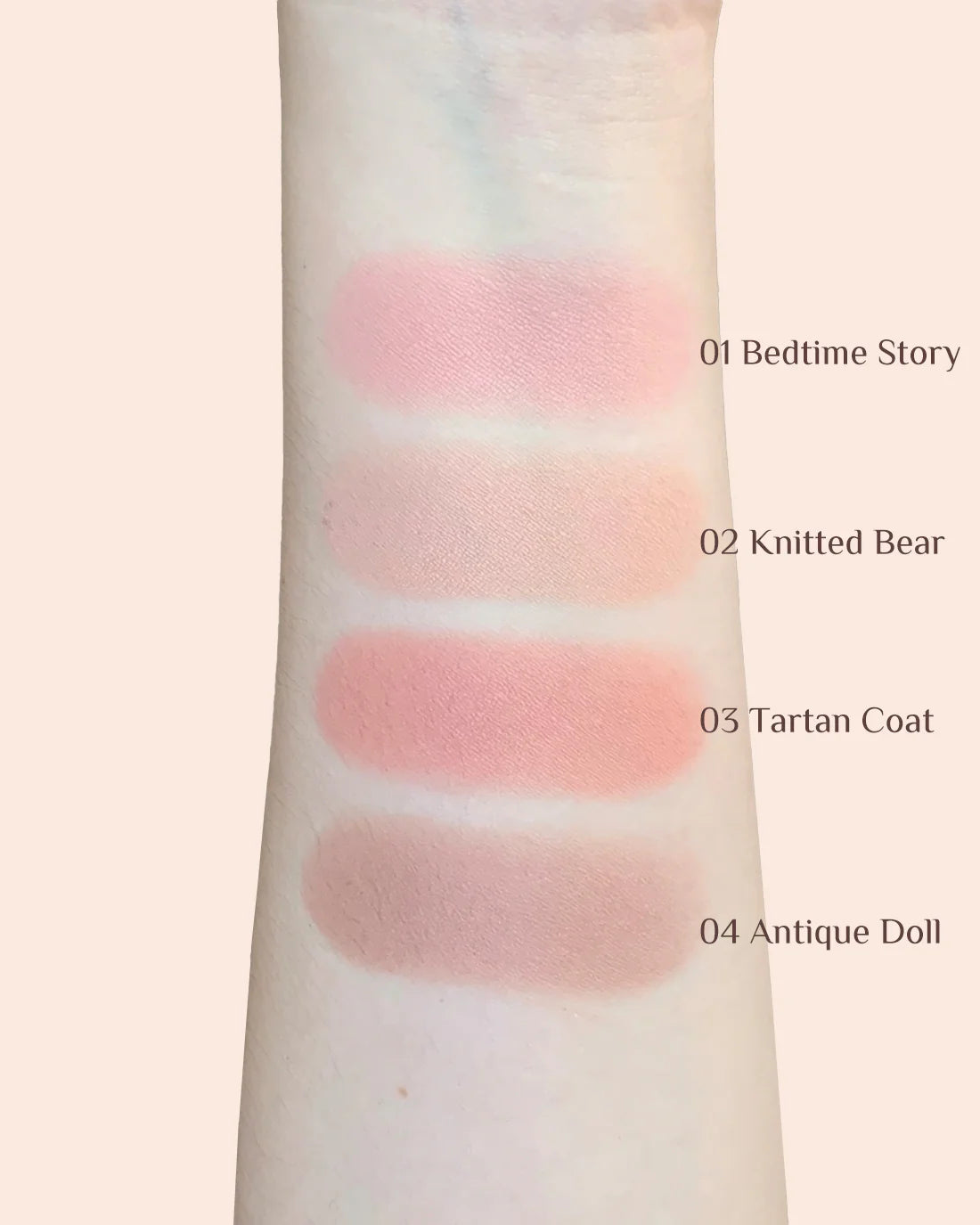 Flower Knows Chocolate Wonder Shop Embossed Blush