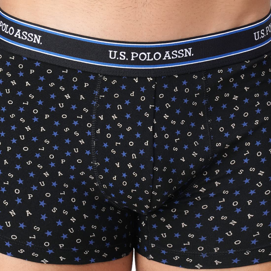 U.S. POLO ASSN. All Over Print Ribbed Jersey I616 Trunks - Pack Of 1