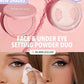 SHEGLAM INSTA-READY FACE & UNDER EYE SETTING POWDER DUO TRANSLUCENT