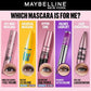 Maybelline New York Mascara, Curls Lashes, Highly Pigmented Colour, Long-lasting, Waterproof, Hypercurl , Black, 9.2ml