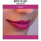 NYKAA Matte To Last ! Liquid Lipstick 5ml
