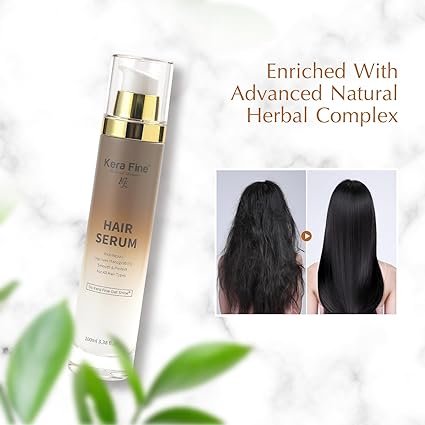 KERA FINE HAIR SERUM | 100ML | RICH REPAIR IMPROVES MANAGEABILITY SMOOTH & PROTECT | FOR ALL HAIR TYPES