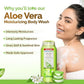 Mamaearth Aloe Vera Moisturizing Body Wash with Aloe Vera & Calming Jasmine Scent For Soft & Soothed Skin - 275 ml |Intensely Moisturizes |Long Lasting Fragrance|Deeply Cleanses|Gentle |All Skin Types 275ml