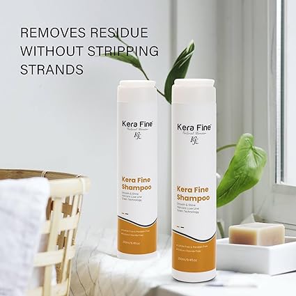 kera fine smooth & shine shampoo |250ml | smooth & shine haircare luxe line green technology | sulfate free & paraben free | sodium chloride free