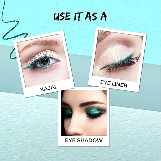 FACES CANADA Ultime Pro Longwear Eye Pencil  1.2 g | 8 Hr Long Stay | Smooth One Stroke Application | Intense Color Pay Off | Soft Blendable Formula | Smudge Proof | Water Proof