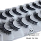 GOURI COSMETICS™ 3D FALSE EYELASHES - False Eyelashes for Women - (10 Pair Pack)