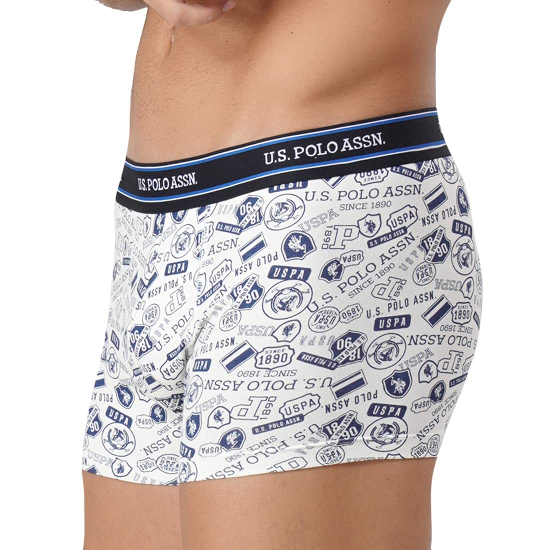 U.S. POLO ASSN. All Over Print Ribbed Jersey I616 Trunks - Pack Of 1