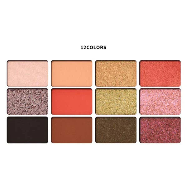 CHARMACY MILANO Cmc Eye Shadow 12 Colors Palette 10g