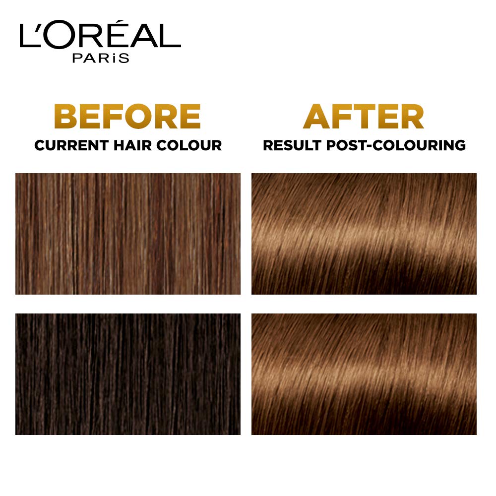 Loreal Paris Excellence Triple Care Color 6.13 Golden Brown 100g+72ml