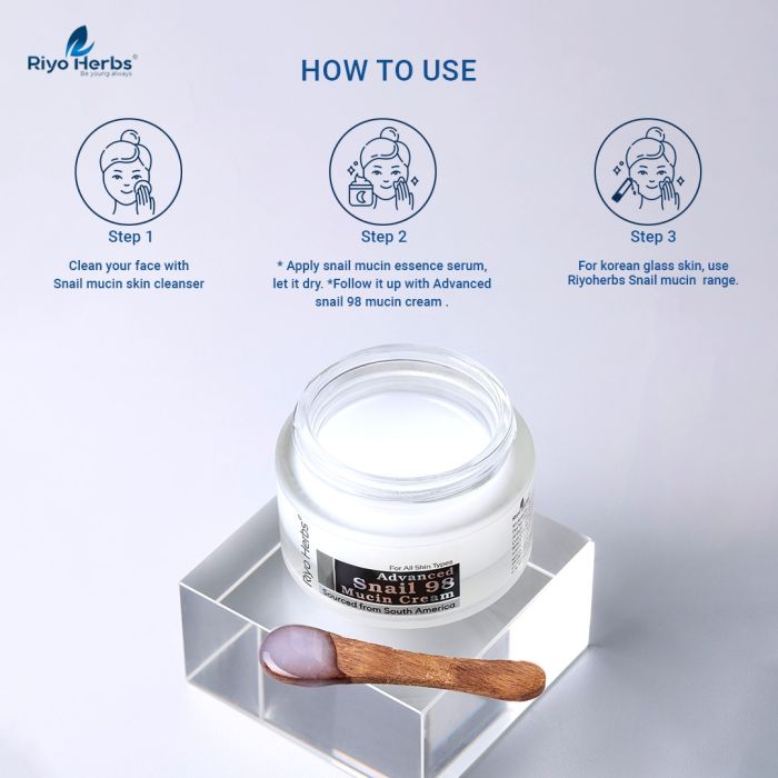 Riyo Herbs Advance Snail 98 Mucin All in One Cream 50g