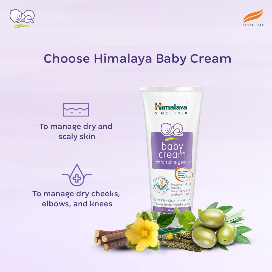 Himalaya Baby Cream, Face Moisturizer & Day Cream For Dry Skin 200ml