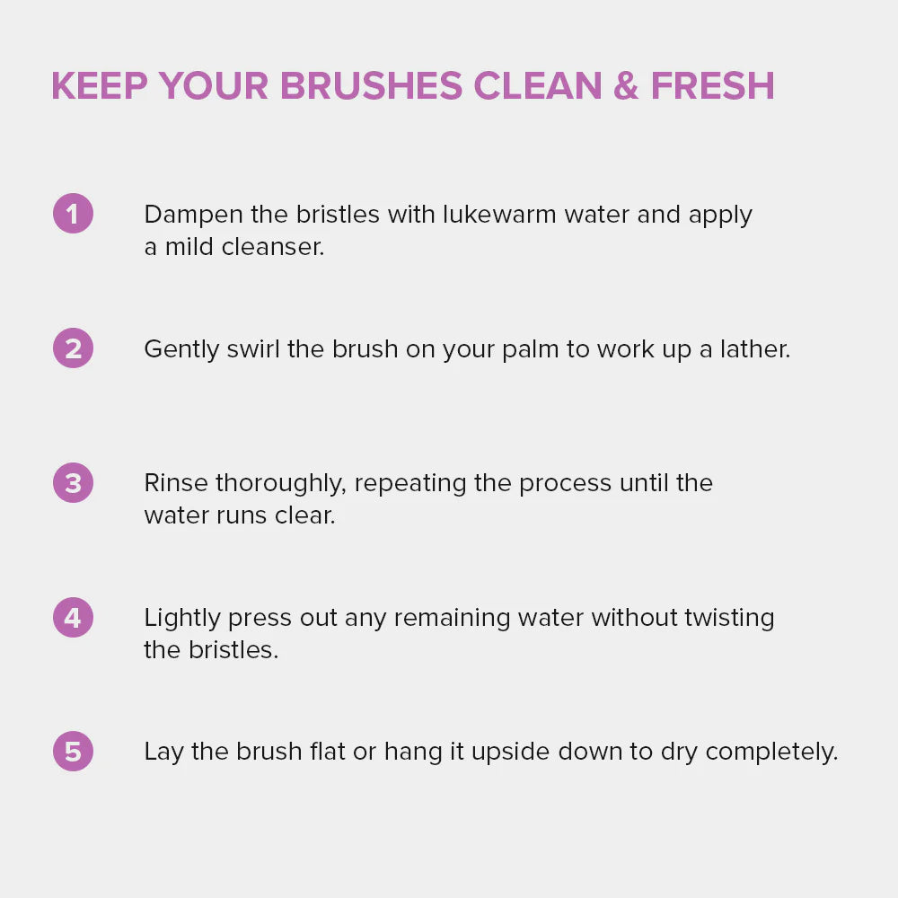 Forever52 Academic 12 Pcs Brush Set With 1 Sponge