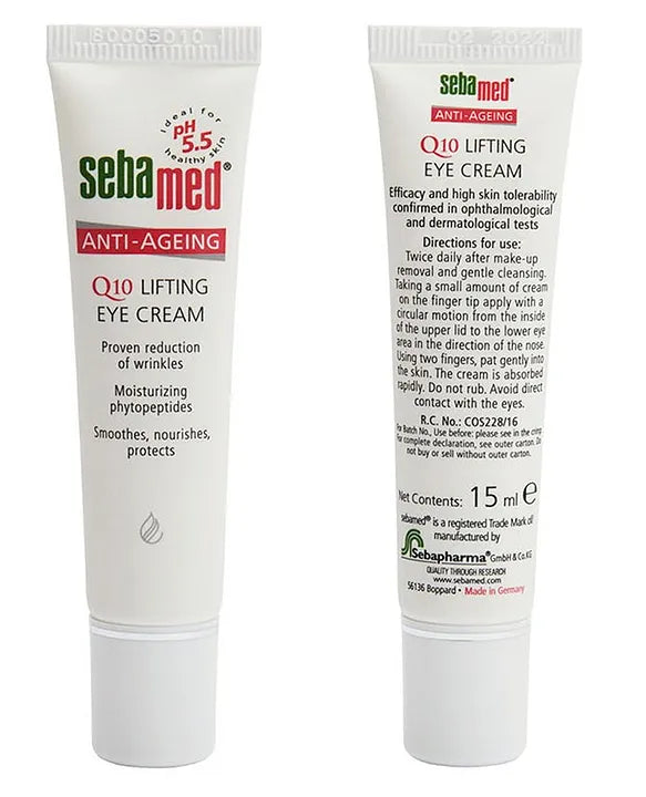Sebamed Anti Ageing Q10 Eye Lifting Cream With Phytopeptides - 15 ml