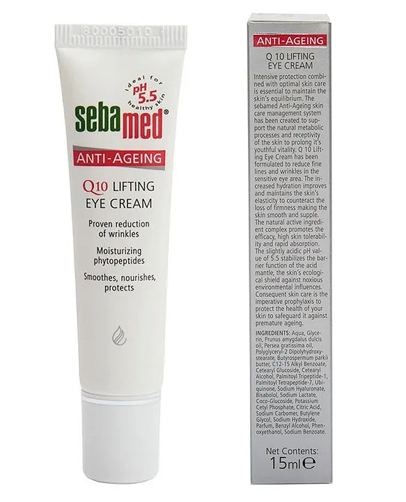 Sebamed Anti Ageing Q10 Eye Lifting Cream With Phytopeptides - 15 ml