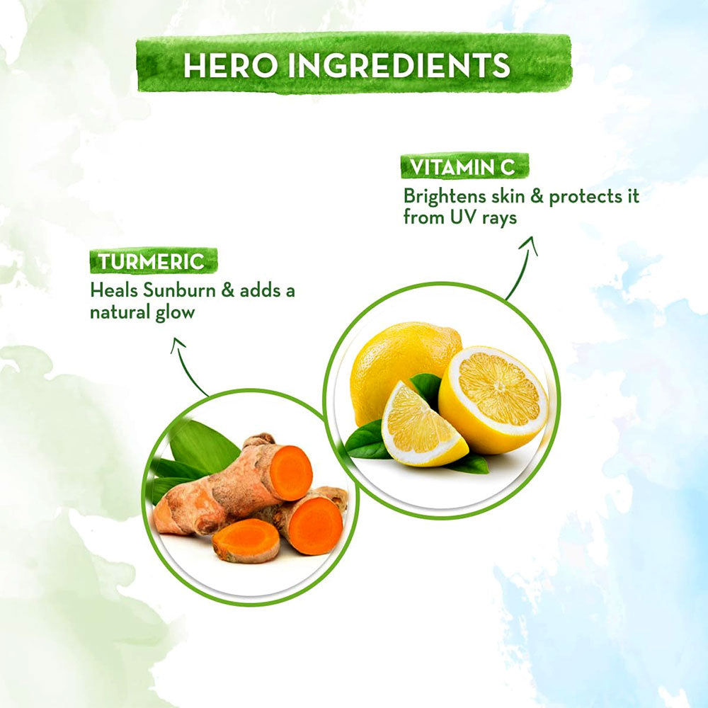 Mamaearth Vitamin C Daily Glow Sunscreen For All Skin Types For Sun Protection & Glow – 50g – Spf 50 Pa+++