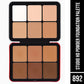 VATENN ITALY ARTIST FP892 STUDIO HD FOUNDATION PALETTE POWDER 12 COLOR 26g