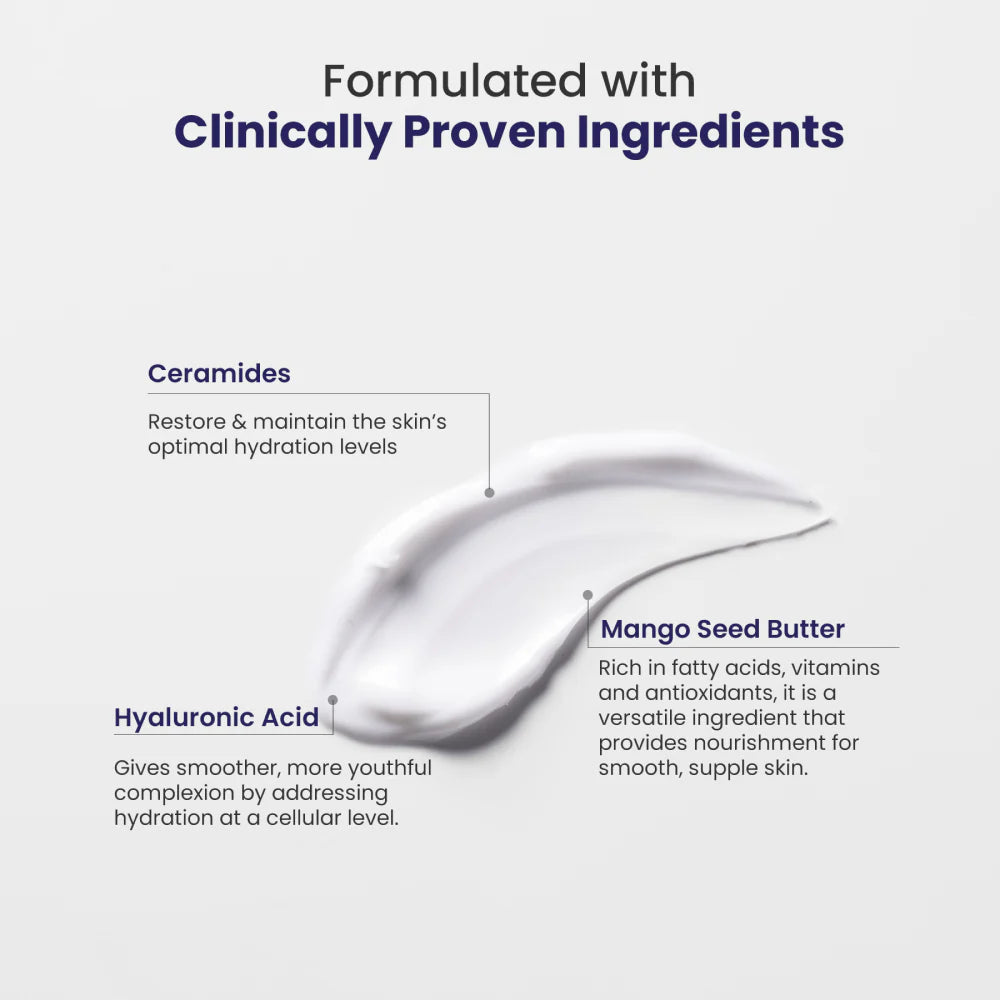 Re'equil Ceramide & Hyaluronic Acid Moisturiser 100g