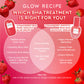 Glow Recipe Strawberry Bha Pore Smooth Blur Drops Serum Treatment + Primer Soin +Base 30ml