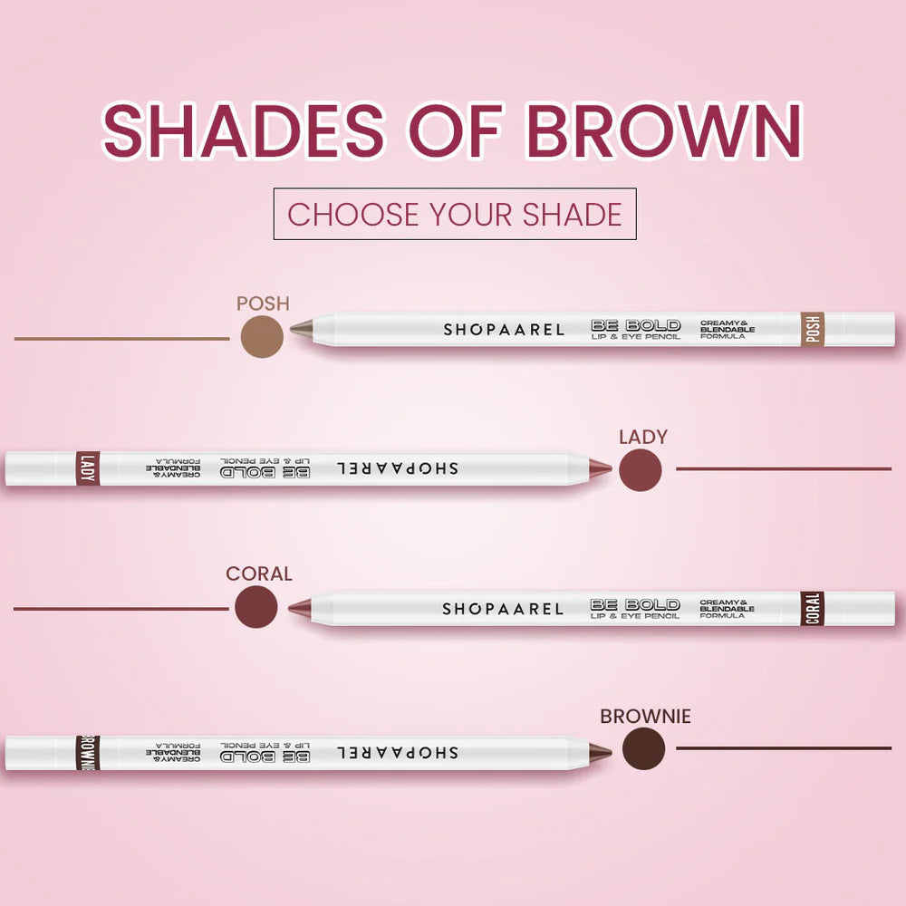 Shopaarel Be Bold Lip & Eye Pencil