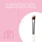 Plume ANGLED CREASE BLENDING/NOSE CONTOUR BRUSH  P10