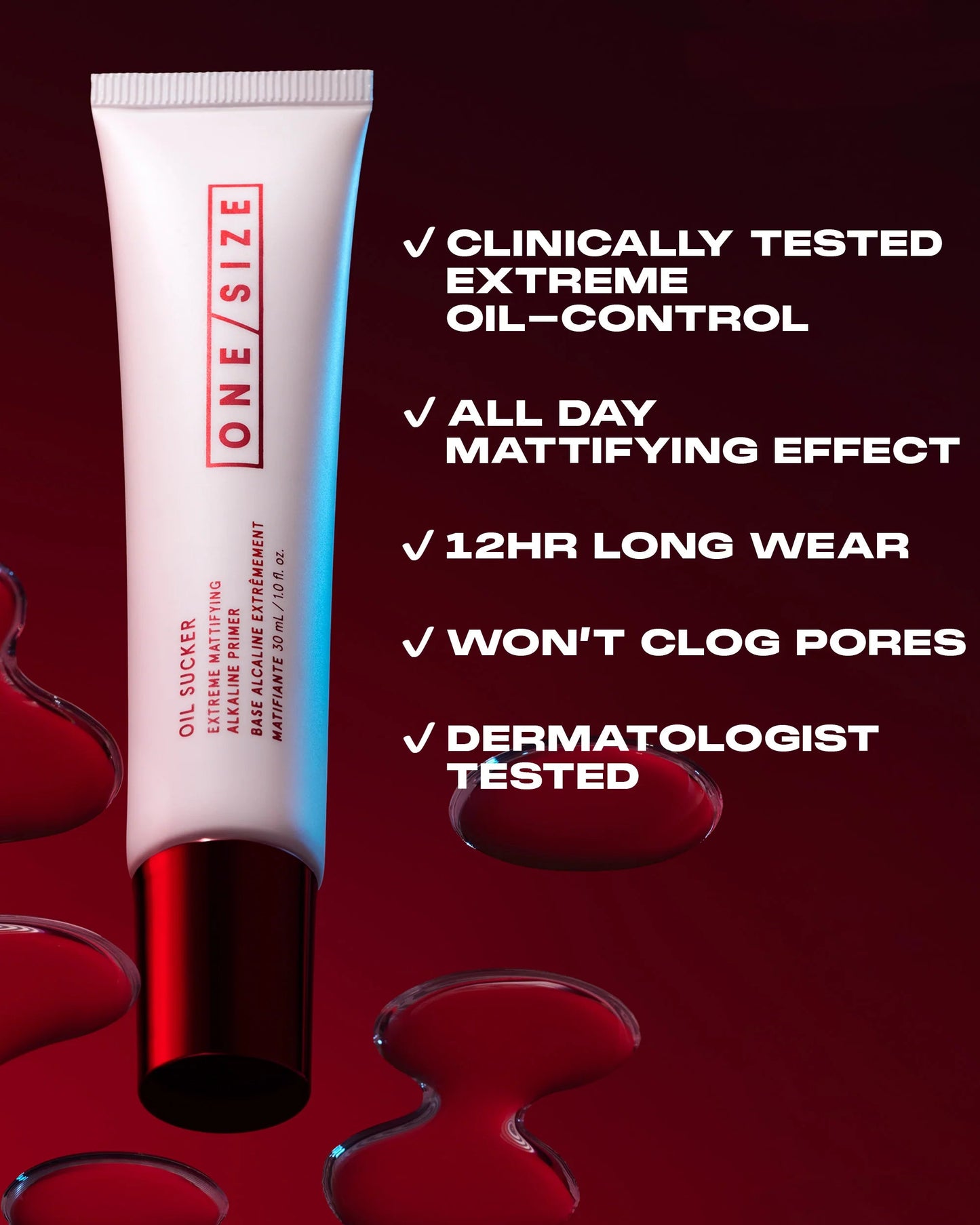 one size Oil Sucker Extreme Mattifying Alkaline Primer 30ml