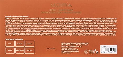 MOIRA Sculpt & Bronze Palette