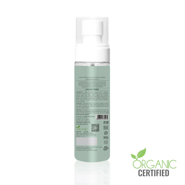 Glowup AHA PHA TONER ACNE & OIL CONTROL 100ml