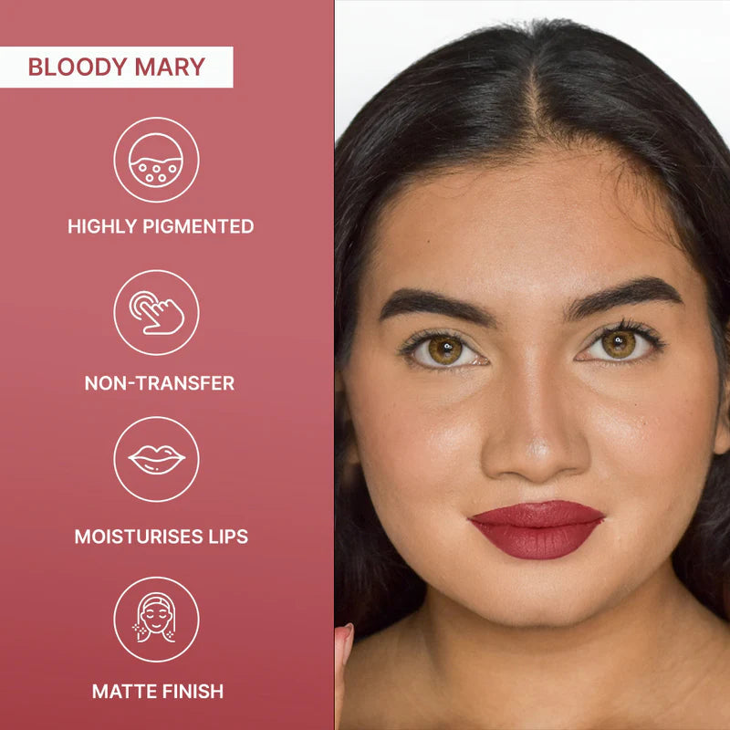 LOVE EARTH LIQUID LIPSTICK PACK OF 9 2.0 - MINIS Set- 2