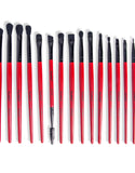 BEAUTILICIOUS Hued Collection Brush Kit (25 Pcs.) + Free Onyx Glam Brush book (Brush folder)