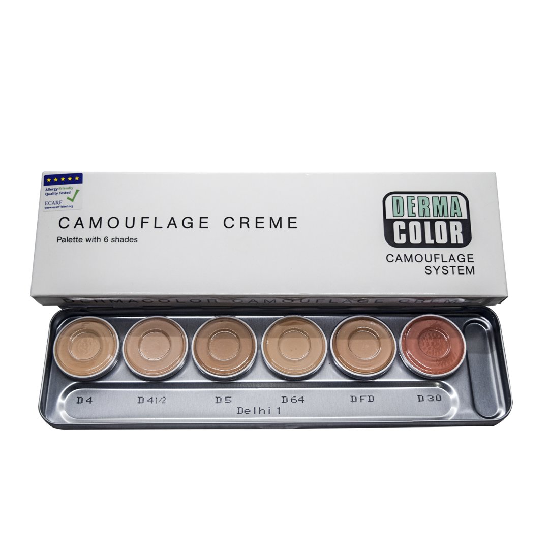 Kryolan Dermacolor Camouflage 6 Shade Palette