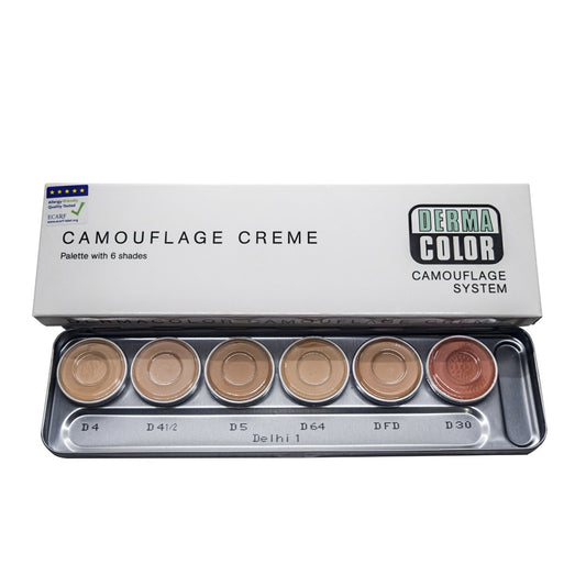 Kryolan Dermacolor Camouflage 6 Shade Palette