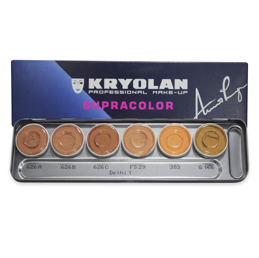 Kryolan Supracolor Make-Up Palette 6 Colors